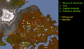 A map of Auburnvale with noteable NPCs & Items