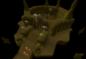 The temple containing Iban's throne.