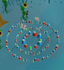 Zanaris Fairy ring, shared by BKS and AIR-DLR-DJQ-AJS.