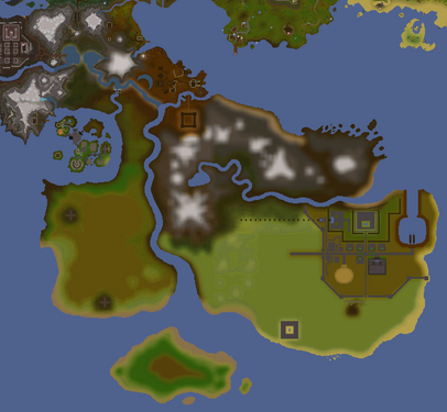 A map of Varlamore viewed with datamining tools after the release of Desert Treasure II.