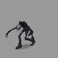 An animation of The Nightmare's Range attacks.