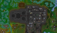 First concept of the layout of Darkmeyer.