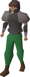The Khazard armour set on body type A.