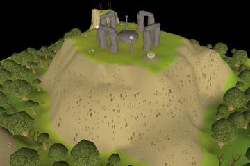 The inside of the Air Altar.