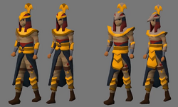 The original in-game models for both standard (left) and fortified variants (right).