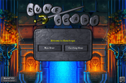 Login screen for the release of A Kingdom Divided