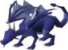 Brutal blue dragon