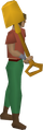 Gilded spade