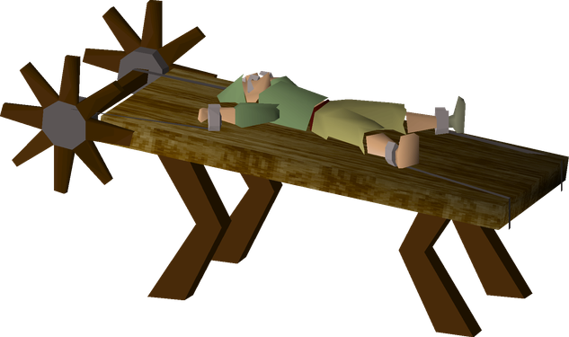 The gnome being tortured.