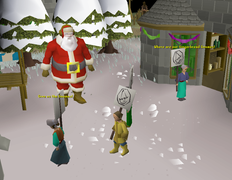 Protesters during the unrests caused by the 2019 Christmas event