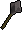 Iron mace.png: Zombie drops Iron mace with rarity 3/128 in quantity 1