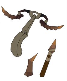 Concept art of the hunters' sunlight crossbow, by Mod Jerv.