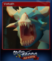 The Vorkath Steam Trading Card.