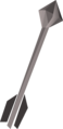 One broad bolt