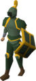 Adamant gold-trimmed set (lg)