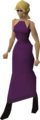 Purple dress top and bottom