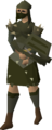 Karil the Tainted's equipment on body type B.