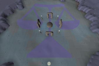 The inside of the Law Altar.