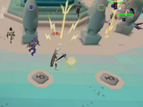 Portals that takes players to the huge guardian remains.