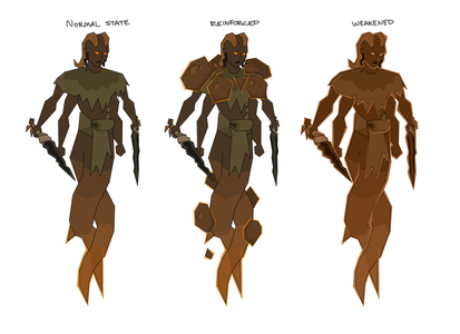 Concept art for the Earthen Nagua, by Mod Jerv.