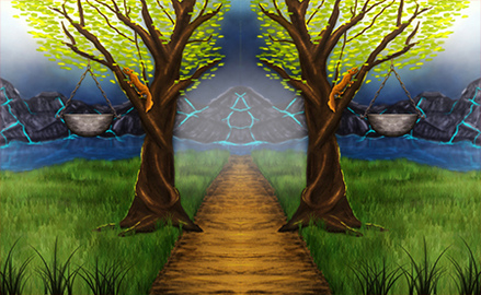 Third place for the login screen competition for Kebos Lowlands