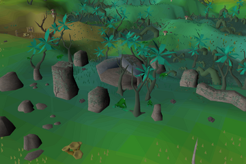 The entrance to the Water Altar.