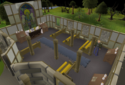 A small church where Father Jean can be found.