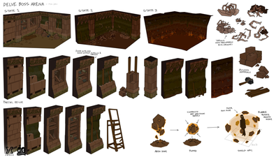 Concept art of the arena, by Mod Jerv.