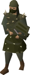 The full Karil's armour set on body type A.