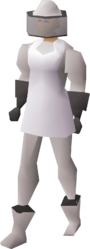 The full beekeeper's outfit on body type B.