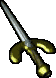The sword as seen in the Welcome Screen
