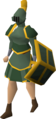 Adamant gold-trimmed set (sk)