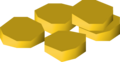 Five coins