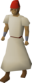 A player wearing a plain Desert outfit set.