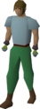 Cyan top