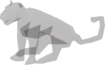 An unused model of Odysseus as a ghost.