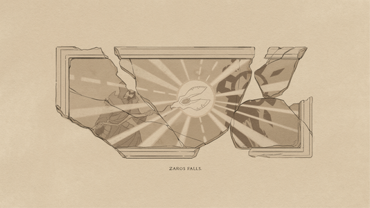 An official depiction of the betrayal of Zaros.