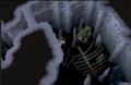 An undeveloped section of Zamorak's Fortress, originally meant to be underwater.