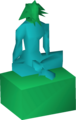 A toy depicting Guthix.