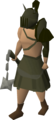 Verac the Defiled's equipment on body type A.