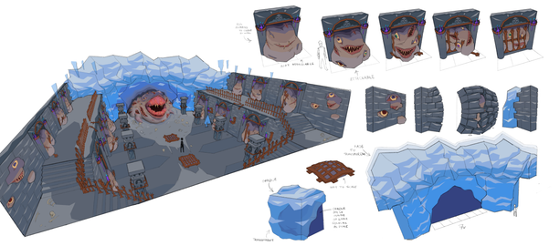 Concept art of the asylum, by Mod Jerv.