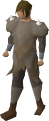 Yak-hide armour on body type A.