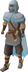 The graceful variant of the adventurer's outfit.