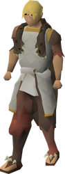 Mixed hide armour on body type A.