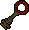 Bronze key red.png: Loar remains drops Bronze key red with rarity 35/108.86 in quantity 1