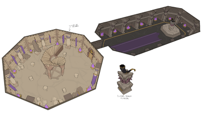 Concept art of the lower level, by Mod Jerv.