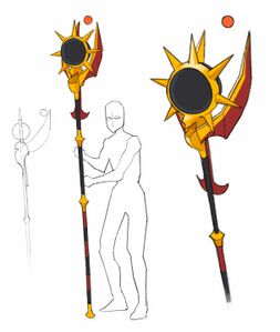 Concept art of Tumeken's shadow by Mod Jerv.