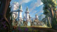 Official artwork depicting Prifddinas.