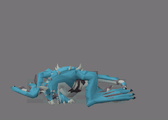 Pre-release animation of Vorkath coming back to life.