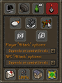 Controls options interface